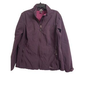 NWOT Eddie Bauer Purple Sherpa Lined Jacket Size T2XL